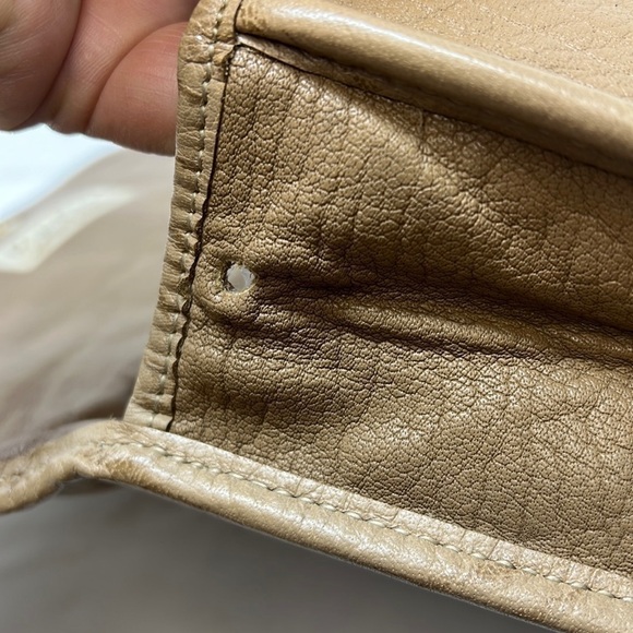 Carlos Falchi Exotic Crocodile Alligator and Leather Snap Envelope Clutch Bag - Picture 8 of 12